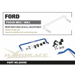 Barra stabilizzatrice posteriore Hardrace Q0698 Ford, Mazda, Volvo - 