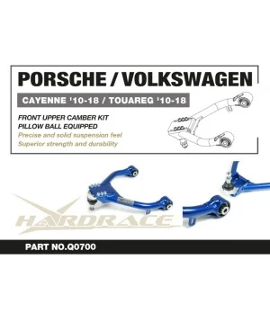 Kit camber anteriore superiore Hardrace Q0700 Porsche Cayenne, Volkswagen Touareg - 