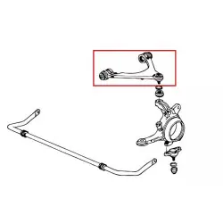 Hardrace 7724 Kit camber braccio anteriore superiore Honda S2000 - 