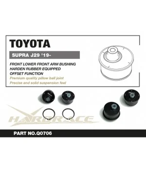 Hardrace Q0706 Fornt Lower-front Arm Bushing Bmw Z4, Toyota Supra - 