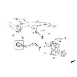 Hardrace Q0706 Fornt Lower-front Arm Bushing Bmw Z4, Toyota Supra - 