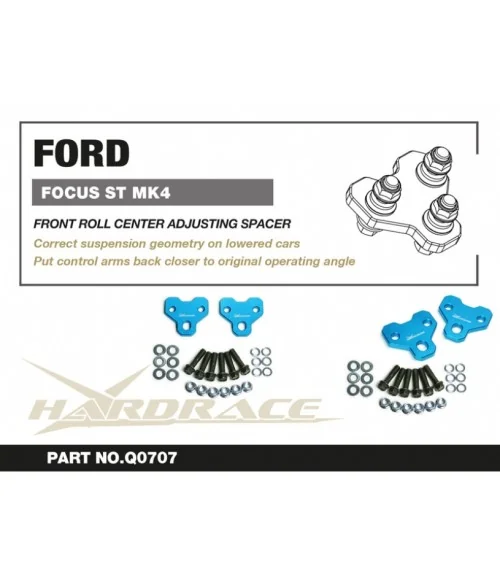 Hardrace Q0707 Geometry Correction Spacer Ford Focus - 