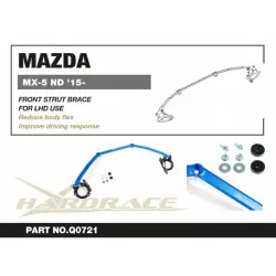 Hardrace Q0721 Front Strut Brace Mazda MX-5 Miata - 