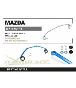 Hardrace Q0721 Front Strut Brace Mazda MX-5 Miata - 