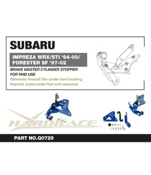 Hardrace Q0729 Brake Master Cylinder Stopper Subaru Forester, Impreza, Legacy/outback - 