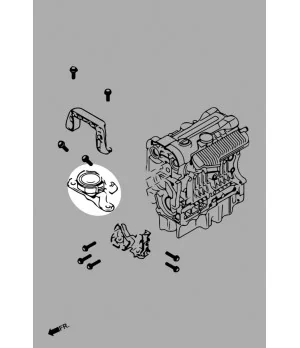 Hardrace Q0731 Harden Engine Mount Set Ford Focus - 