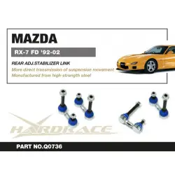 Hardrace Q0736 Barra stabilizzatrice posteriore regolabile Mazda RX-7 - 