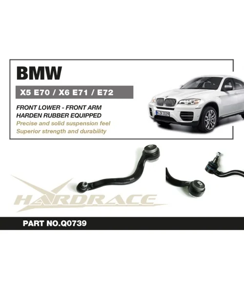 Hardrace Q0739 Braccio anteriore inferiore anteriore Bmw X5, X6 - 