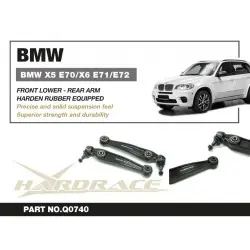 Hardrace Q0740 Braccio anteriore inferiore posteriore Bmw X5, X6 - 