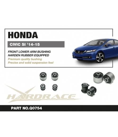 Hardrace Q0754 Front Lower Arm Bushing - 