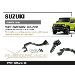 Hardrace Q0755 Front Lower Brace Suzuki Jimny - 