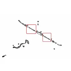 Hardrace Q0757 Hicas Rear Tie Rod Nissan 240SX, Skyline, Z-series - 