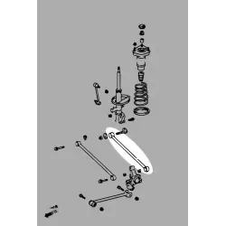 Hardrace Q0759 Rear Lateral Rear Arm Lexus RX - 