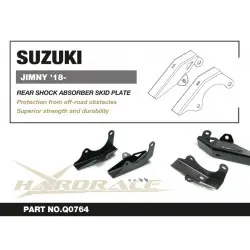 Hardrace Q0764 Rear Shock Absorber Skid Plate Suzuki Jimny - 
