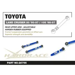 Braccio superiore posteriore Hardrace Q0766 - Regolabile Lexus LX, Toyota Land Cruiser - 