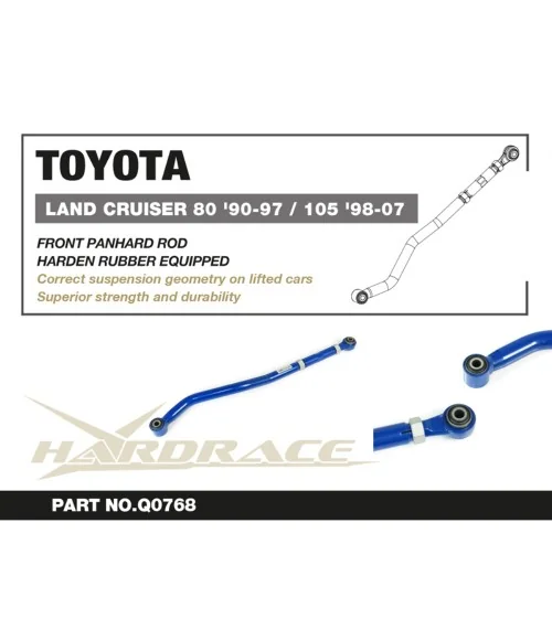 Hardrace Q0768 Front Panhard Rod Toyota Land cruiser - 