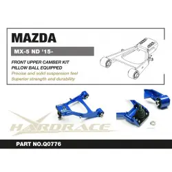 Hardrace Q0776 Front Upper Camber Kit Mazda MX-5 Miata - 
