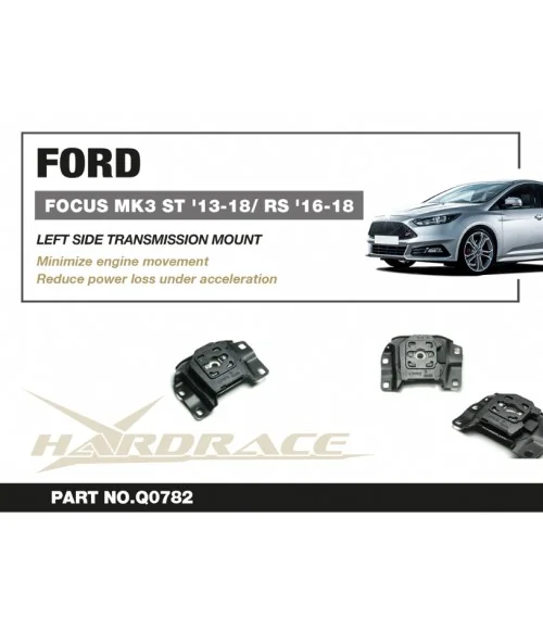 Hardrace Q0782 Supporto motore lato sinistro Ford Focus - 