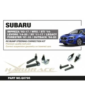 Hardrace Q0796 Rc/bump Steering Correction Kit Subaru - 