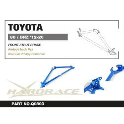 Barra stabilizzatrice anteriore Hardrace Q0803 Scion FR-S, Subaru BRZ, Toyota 86 - 