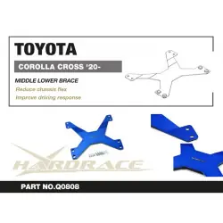 Hardrace Q0808 Middle Lower Brace Toyota Corolla cross - 