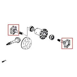 Hardrace 6765 Rear Driveshaft Spacer Honda S2000 - 