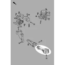 Hardrace Q0819 Supporto motore posteriore Suzuki SX4, Vitara - 