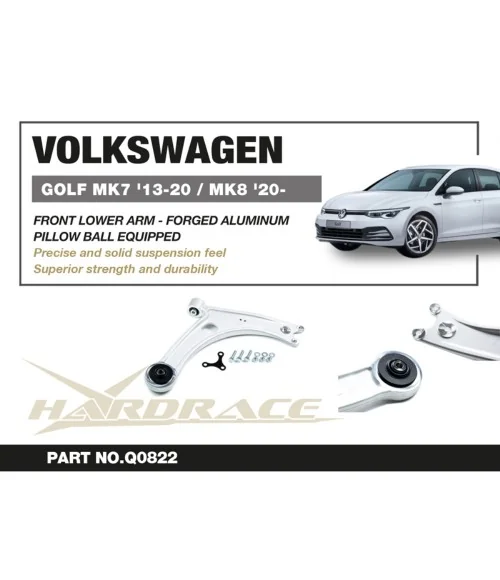 Hardrace Q0822 Front Lower Arm Volkswagen, Audi, Skoda - 
