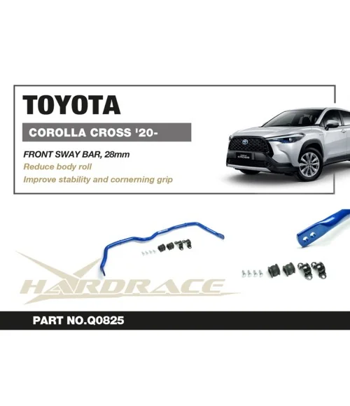 Hardrace Q0825 Front Sway Bar Toyota Corolla cross - 