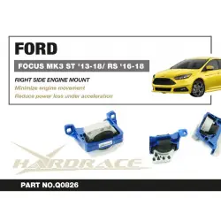 Hardrace Q0826 Supporto motore lato destro Ford Focus - 