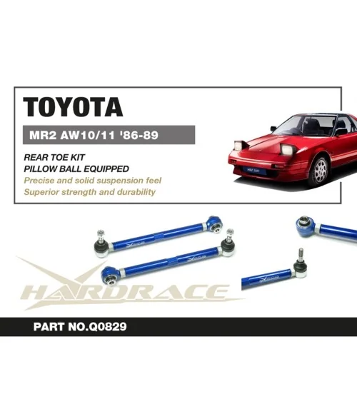 Hardrace Q0829 Rear Toe Kit Toyota MR2 - 