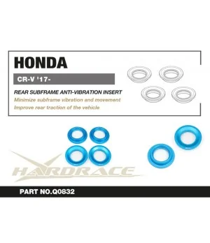 Hardrace Q0832 Rear Subframe Anti-vibration Insert Honda CR-V - 