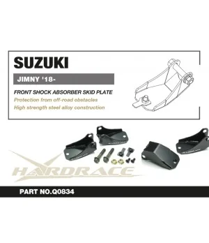 Hardrace Q0834 Front Shock Absorber Skid Plate Suzuki Jimny - 