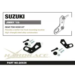 Hardrace Q0836 Rear Tow Hook Kit - 