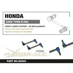 Hardrace Q0843 Link di arresto inferiore anteriore Honda Civic - 
