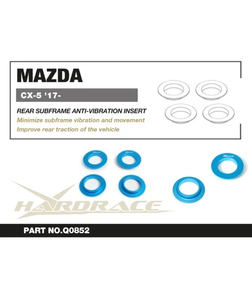 Hardrace Q0852 Rear Subframe Anti-vibration Insert Mazda CX-5 - 