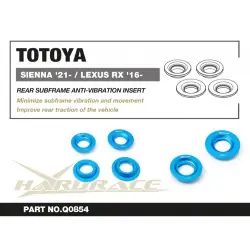 Hardrace Q0854 Rear Subframe Anti-vibration Insert Lexus RX, Toyota Sienna - 