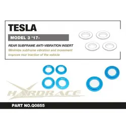 Hardrace Q0855 Inserto antivibrante per telaio ausiliario posteriore Tesla Model 3 - 