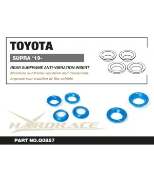 Hardrace Q0857 Rear Subframe Anti-vibration Insert Toyota Supra - 
