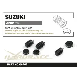 Hardrace Q0863 Tampone di battuta posteriore esteso Suzuki Jimny - 