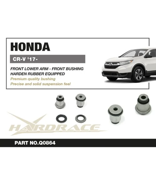 Hardrace Q0864 Front Lower Arm Bushing - Front Honda CR-V - 