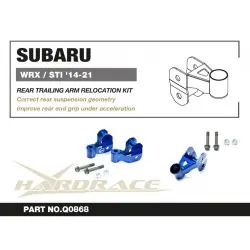 Kit di riposizionamento del braccio oscillante posteriore Hardrace Q0868 Subaru WRX - 