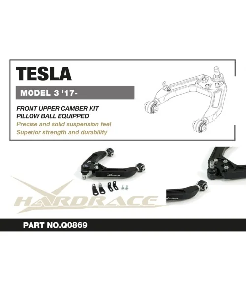 Kit camber anteriore superiore Hardrace Q0869 Tesla Model 3 - 