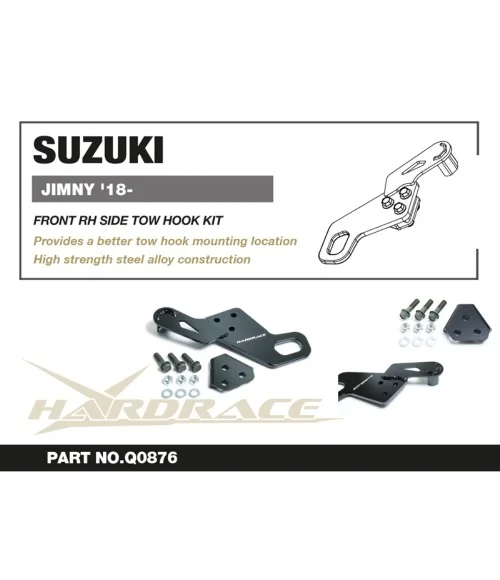 Kit gancio traino anteriore Hardrace Q0876 Suzuki Jimny - 