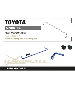 Hardrace Q0877 Rear Sway Bar Toyota Sienna - 