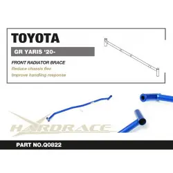 Hardrace Q0882 Front Radiator Brace Toyota Yaris / vitz - 