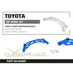 Hardrace Q0883 Front Subframe Brace Toyota Yaris / vitz - 