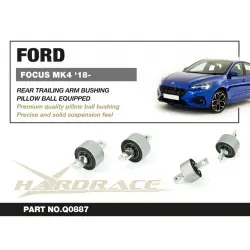 Boccola del braccio oscillante posteriore Hardrace Q0887 Ford Focus - 
