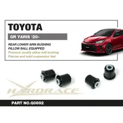 Boccola braccio inferiore posteriore Hardrace Q0892 Toyota Yaris / vitz - 