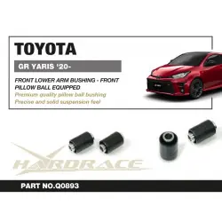 Boccola braccio inferiore anteriore Hardrace Q0893 - anteriore Toyota Yaris / vitz - 